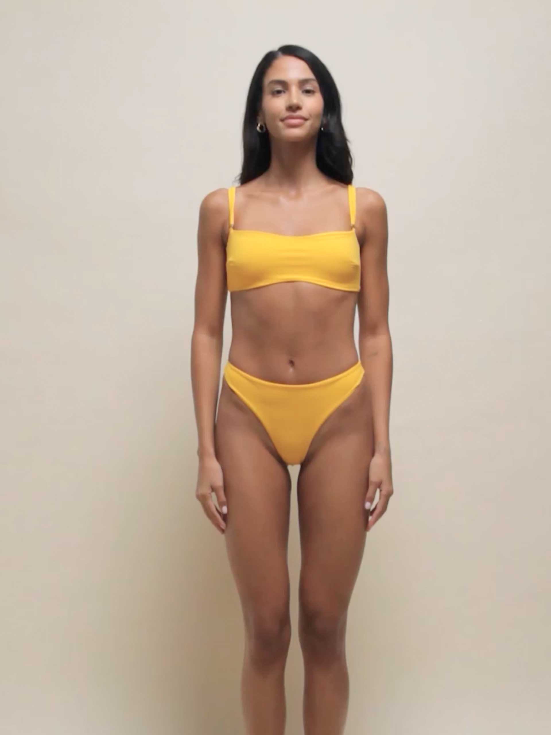 The Alexis "Allure" Bikini Bottom in Golden Hour